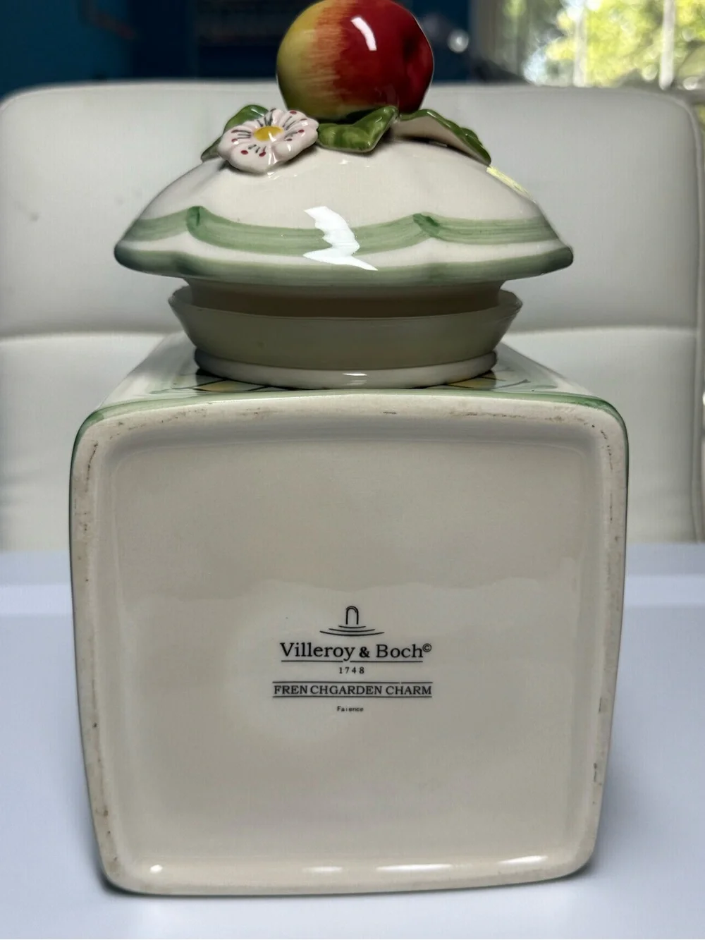 Villeroy & Boch French Garden Fleurence Large Canister and Lid